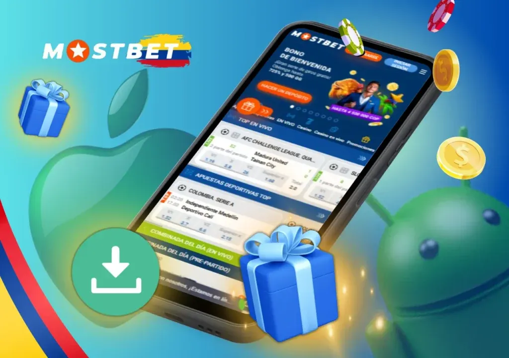 Bono por instalar la aplicación de Mostbet